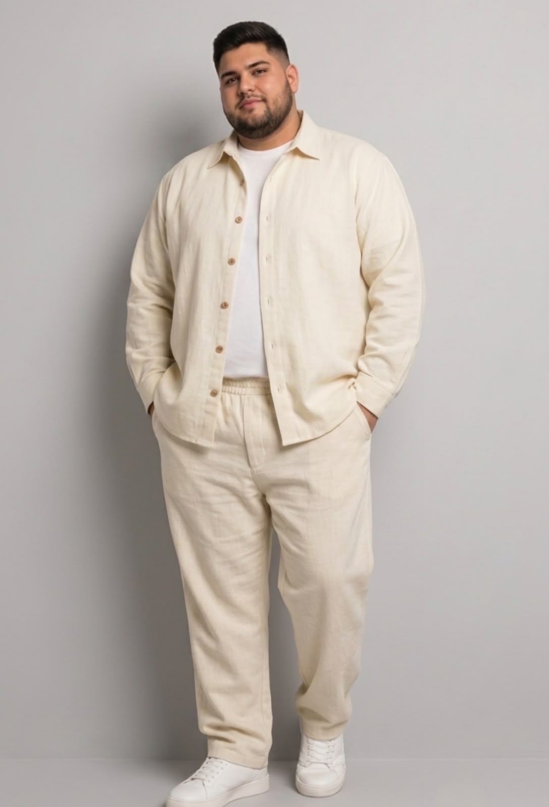 CONJUNTO DE LINO SASTRERO.